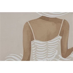 Kép keretes, nő 82,5x3,5x82,5 cm 2 féle