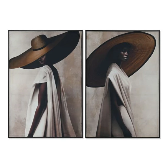 Kép keretes nő 83x4,5x123 cm 2 féle