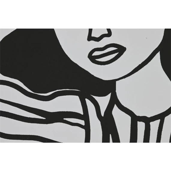 Kép keretes, nő 83x4x123 cm 2 féle