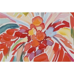 Kép keretes, pálmafa keretes, 80x3,5x80 cm 2 féle