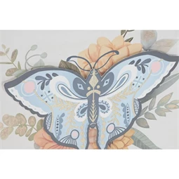 Kép keretes, pillangó keretes, 40x2,7x40 cm 2 féle