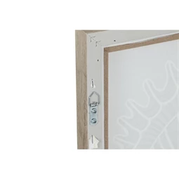 Kép keretes, tengeri csillag, kagyló 3D-s 30x3,5x30 cm 2 féle