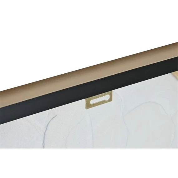 Kép keretes, virágos 62x4,5x62 cm 2 féle