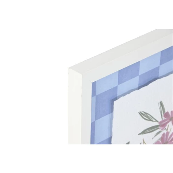 Kép keretes, virágváza 42,5x2,5x52,5 cm 2 féle