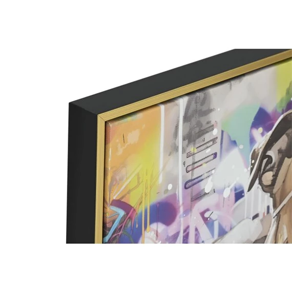 Kép kézzel festett 82,5x3,5x82,5 cm 2 féle