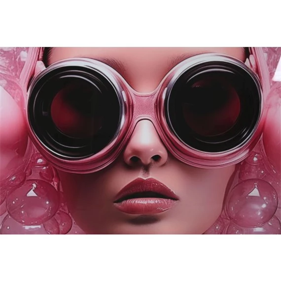 Kép nő 120x4x120 cm