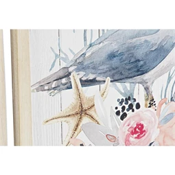 Kép sirály, keretes 40x1,8x60 cm 2 féle