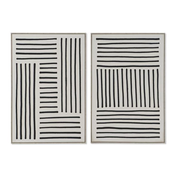 Kép vonalas, keretes 83x4x123 cm 2 féle