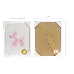 Képkeret fehér 30x40 cm