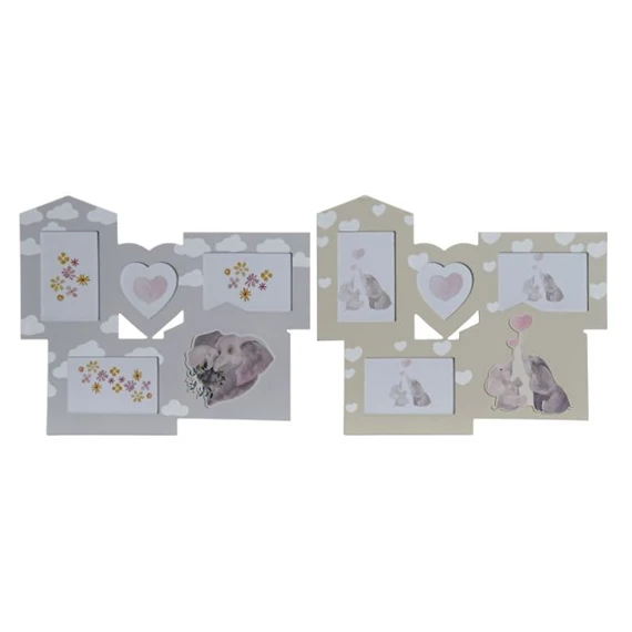 Képkeret többfotós 45x1,5x37 cm 2 féle