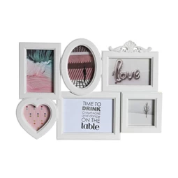 Képkeret többfotós 48x2x34 cm