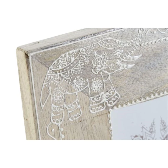 Képkeret elefánt és kéz mintás 10x15 cm 2 féle