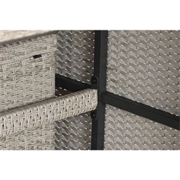 Kerti garnitúra szett 143x80x100 cm S/7