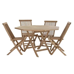 Kerti garnitúra szett 120x120x75 cm S/5