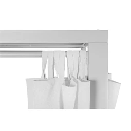 Kerti heverő dupla, napellenzővel 148x188x205 cm