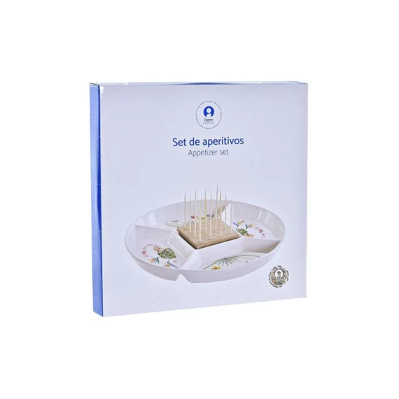 Kínáló előételhez 23,5x23,5x7 cm