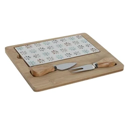 Kínáló szett előételhez 24,5x20x1,2 cm S/4