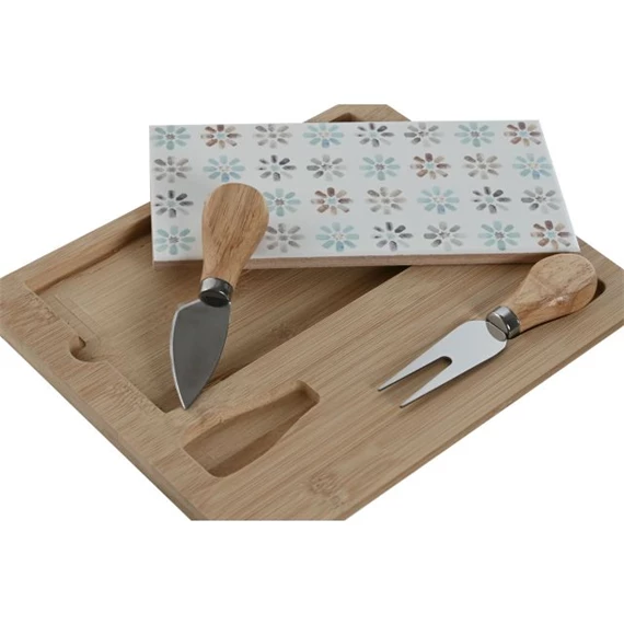 Kínáló szett előételhez 24,5x20x1,2 cm S/4