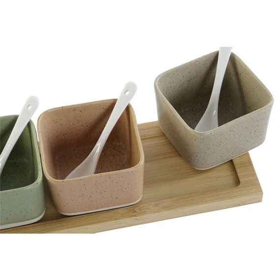 Kínáló szett előételhez 29x11,5x1,5 cm S/7