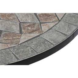 Kisasztal kovácsoltvas mozaik mintával 80x80x76 cm