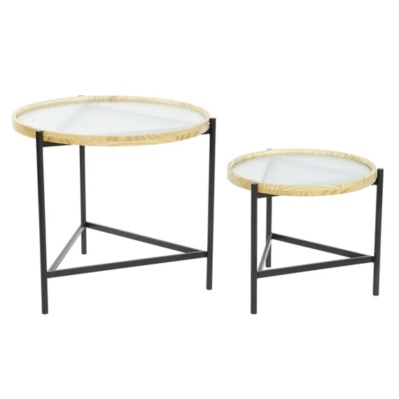 Kisasztal szett 62x62x55,5 cm S/2