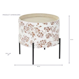 Kisasztal tetővel 38x38x39 cm