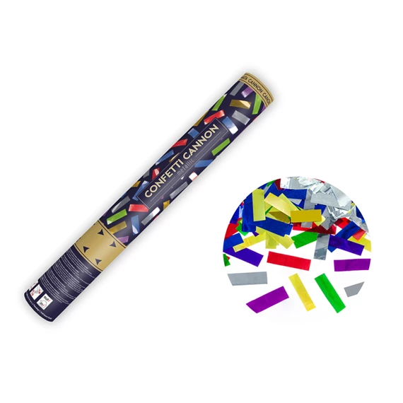Konfetti ágyú, mix, 40cm