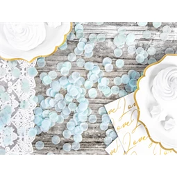 Konfetti körök világoskék 15 g