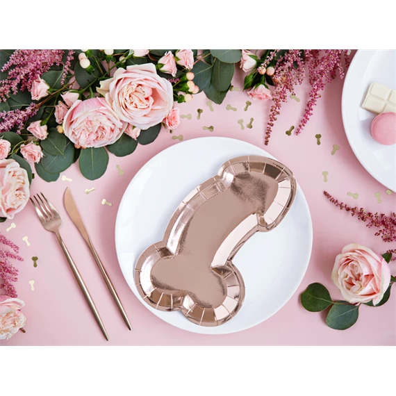 Konfetti péniszek arany 30g