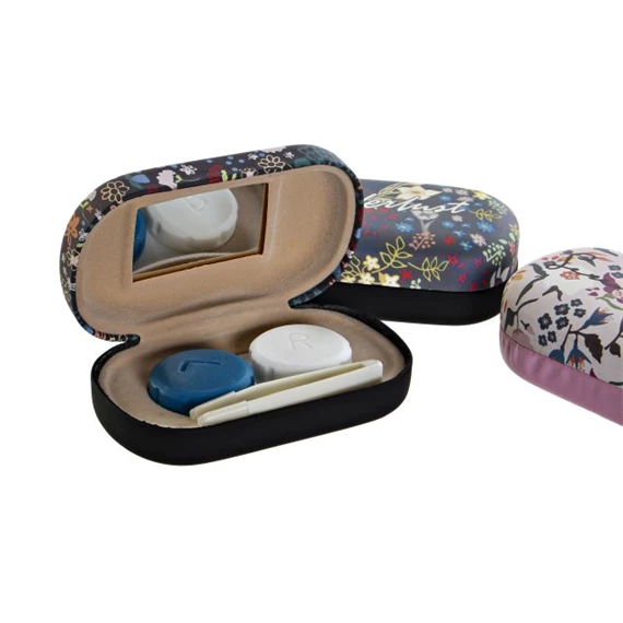 Kontaktlencsetartó 9,6x5,7x3 cm 3 féle