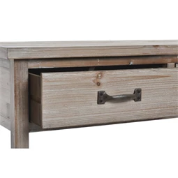 Konzol asztal fiókos 160x40x80 cm