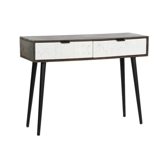 Konzolasztal 105x35x77 cm