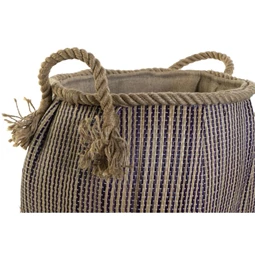 Kosár fonott 31x31x30 cm 2 féle