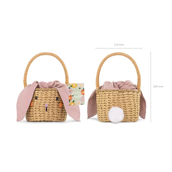 Kosár nyuszi 28 cm