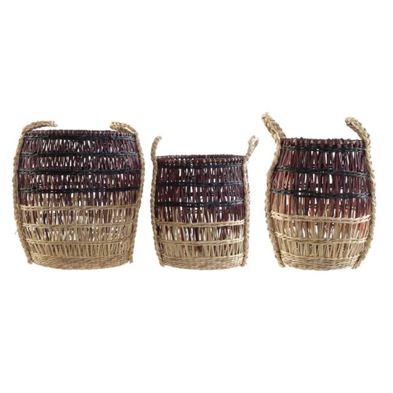 Kosár szett 39x39x41 cm S/3