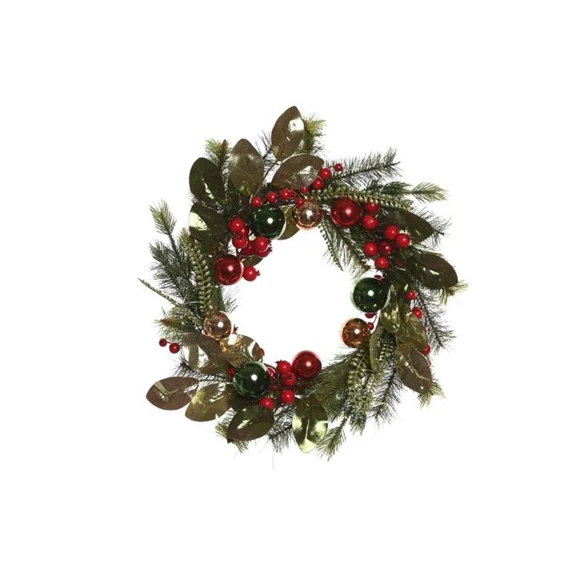 Koszorú 40 LED-es 50x15x50 cm