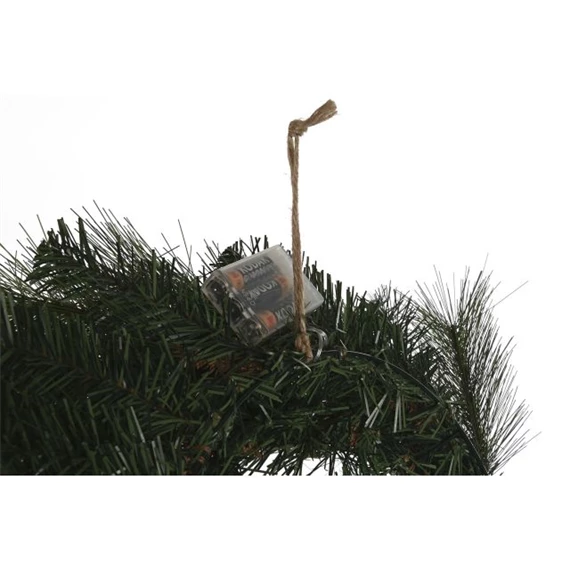 Koszorú fenyő LED-es, akasztós 56x12x56 cm