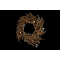 Koszorú szárazvirággal 60x5x60 cm 2 féle