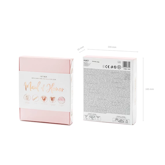 Koszorúslány party doboz, mix S/10