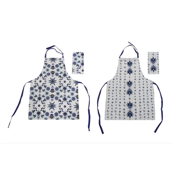 Kötény szett mozaikos 60x0,5x80 cm 2 féle S/2