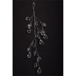Kristály ág, akasztós 35 cm