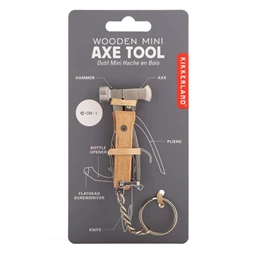 Kulcstartó, mini szerszámkészlet, fejsze