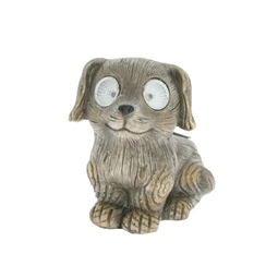 Szolár kutya, LED-es 14,5x10,5x14 cm