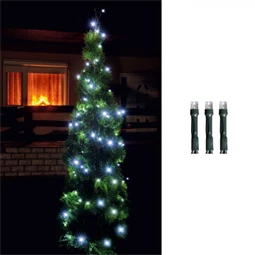 LED-es fényfüzér, kültéri, 8 program, 100 LED, 7 m