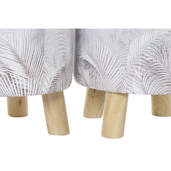 Lábtartó trópusi mintás 30x30x30 cm 2 féle