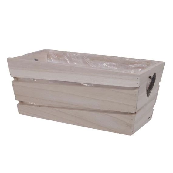 Láda ültethető, szögletes 27x14x11,5 cm