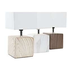 Lámpa asztali 12x12x29 cm 3 féle