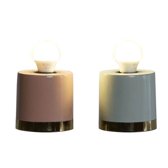 Lámpa asztali 10x10x10 cm 2 féle