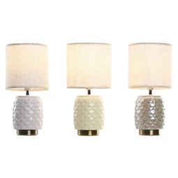 Lámpa asztali 16x16x33 cm 3 féle