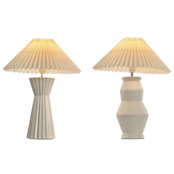 Lámpa asztali 35x35x44 cm 2 féle